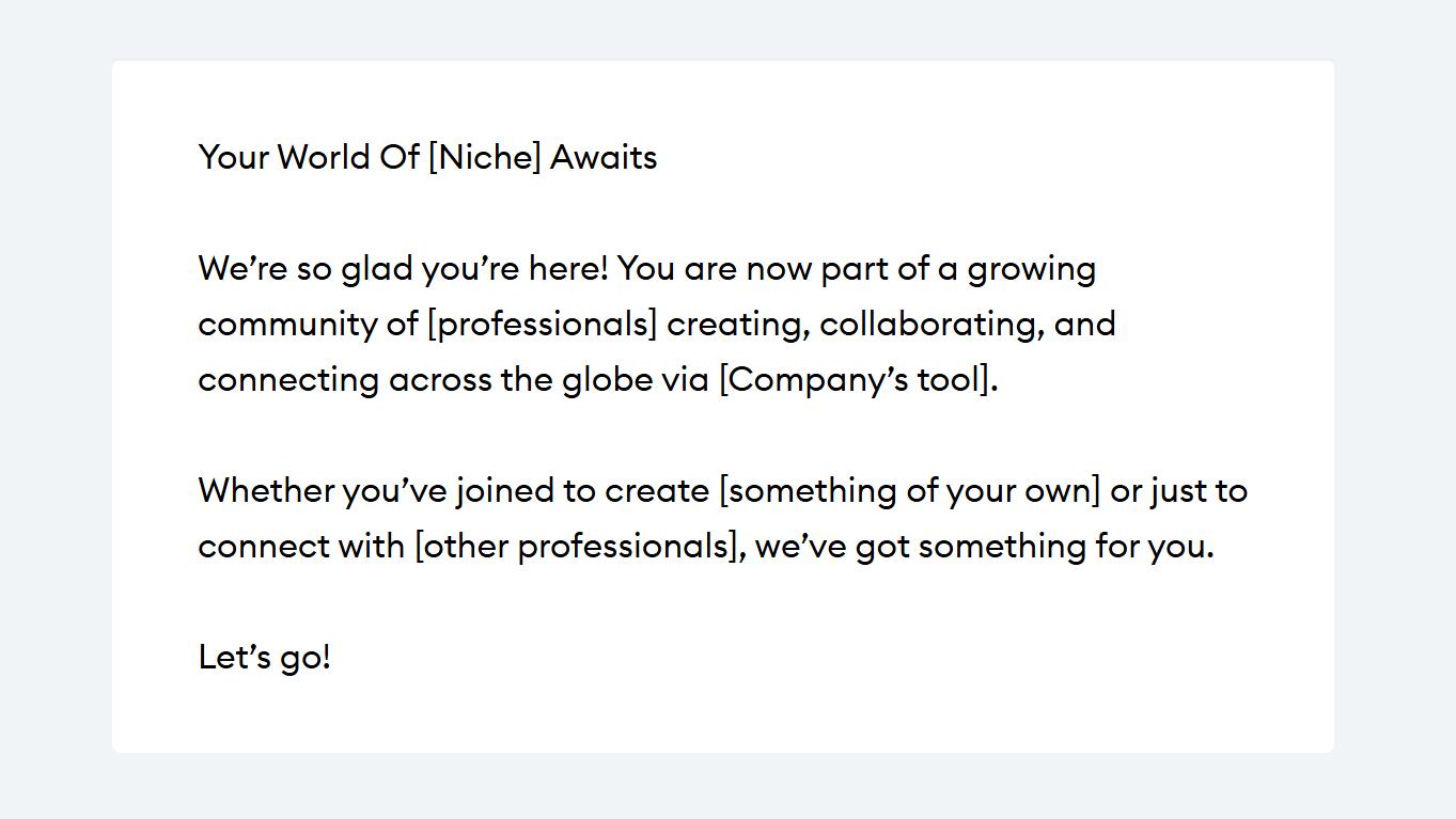 Sample of greeting message for customer.jpg